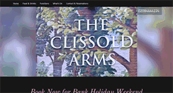 Desktop Screenshot of clissoldarms.co.uk