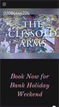 Mobile Screenshot of clissoldarms.co.uk